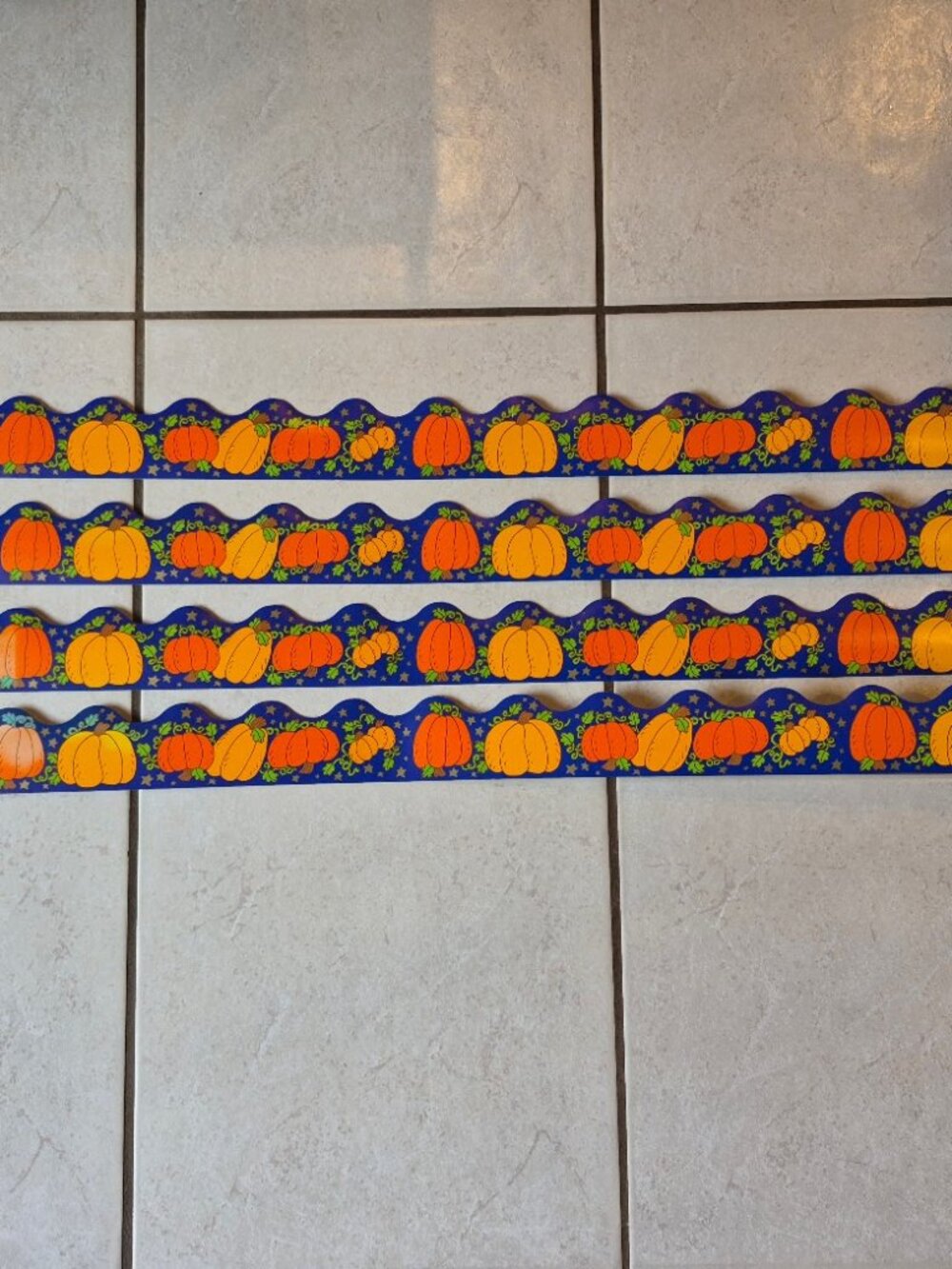 Pumpkin Bulletin Borders